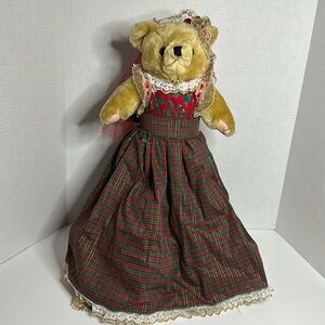 19” Christmas Bear with Stand